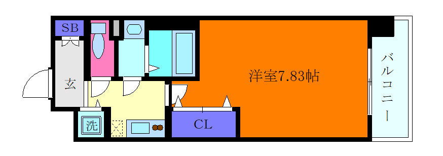 Ｌｕｘｅ東灘の間取り