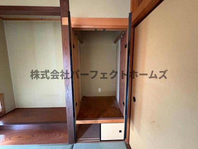 東香里南町戸建　賃貸の収納|たっぷりとした収納スペースです