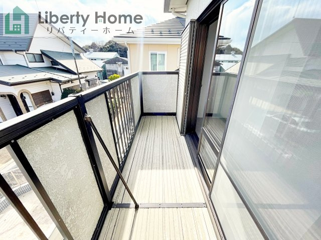 ひたちなか市勝倉　中古戸建のバルコニー