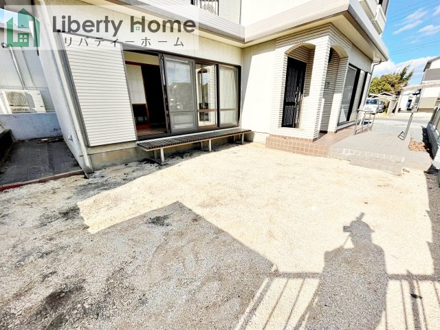 ひたちなか市勝倉　中古戸建の庭