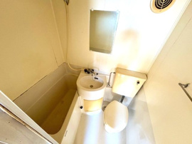 ゆったり過ごせるお風呂です