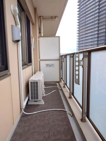 ザ・宝塚タワーのバルコニー