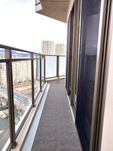 ザ・宝塚タワーのバルコニー