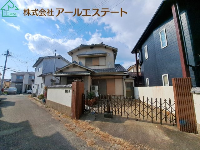 加古川市加古川町北在家　　山陽電鉄「尾上の松」徒歩15分の前面道路含む現地写真