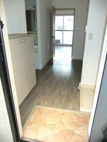 サンパティークの玄関