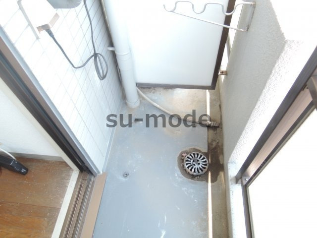 ヤスダマンションのバルコニー