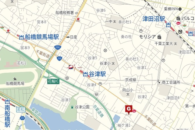 メゾン花時計の地図|★案内図★