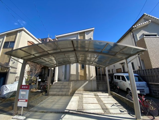 千種区竹越2丁目の前面道路含む現地写真