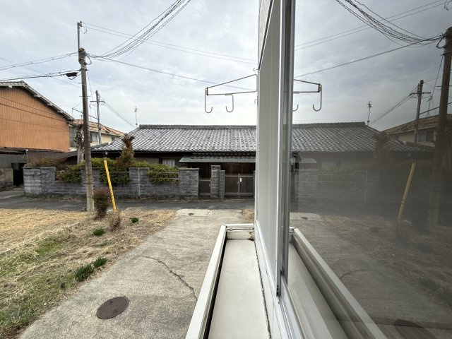 エステート八代のバルコニー