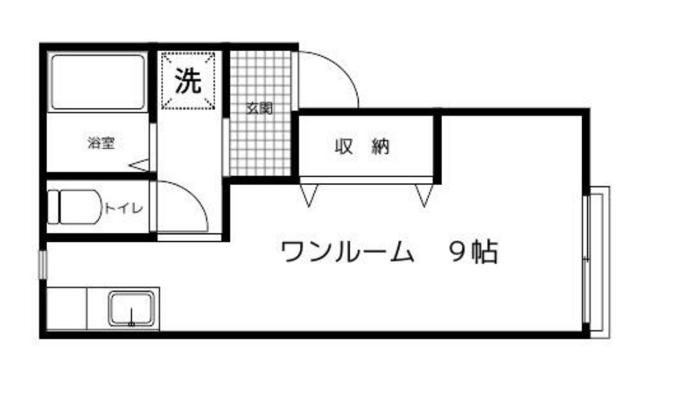 エステート八代の間取り