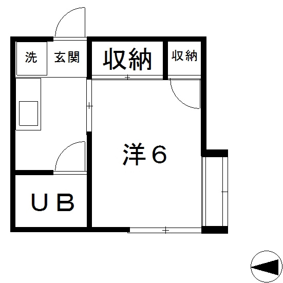 プリモ笹口の間取り