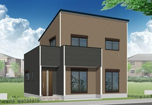 【外観パース】 | 熊本県熊本市南区城南町舞原2号棟