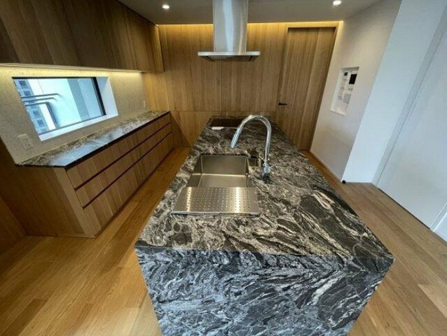 港区虎ノ門４丁目の賃貸マンションのキッチン