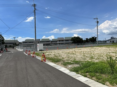 筑後長浜土地の外観