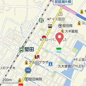 【地図】 | ジュネス堅田　テナント