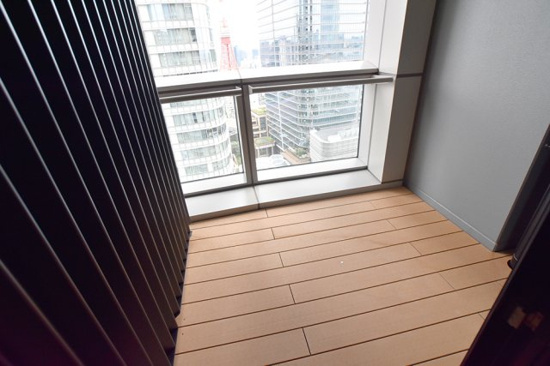 港区麻布台１丁目の賃貸マンションのバルコニー