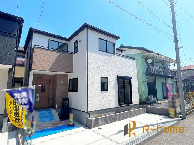 我孫子市東我孫子駅3期　新築戸建て　2号棟の外観|ご予約を頂ければ、『平日』はもちろん『早朝』や『夜間』もご見学可能です♪お気軽にお申し付けください♪
