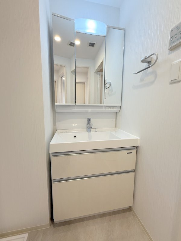 プレジオ帝塚山　仲介手数料無料の洗面所