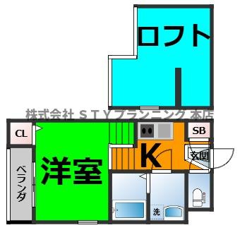 仲介手数料０円！アーバンテラス浮島町Sの間取り