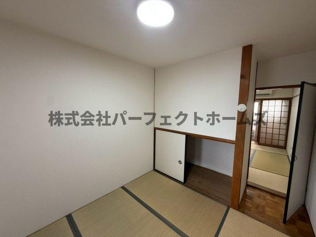 伊加賀本町テラスハウスの和室|和室があると落ち着いた雰囲気になりますね