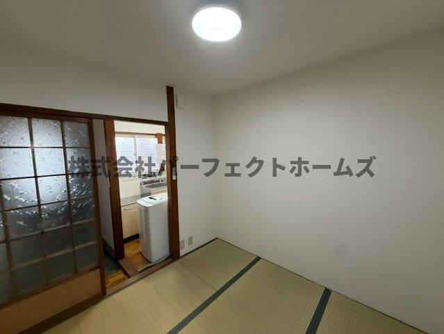 伊加賀本町テラスハウスの和室|和室があると落ち着いた雰囲気になりますね