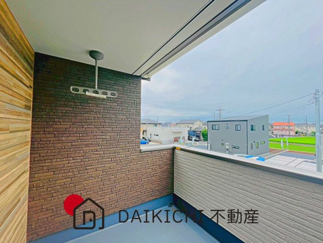 【バルコニー】 | ワイウッドコート羽生市須影第1期　新築戸建　全5棟　3号棟
