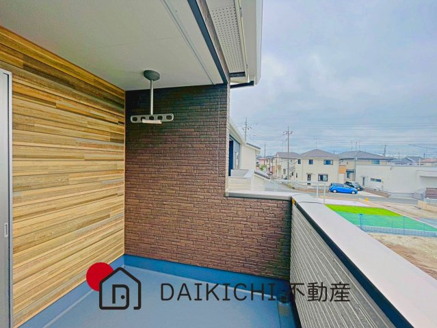 【バルコニー】 | ワイウッドコート羽生市須影第1期　新築戸建　全5棟　3号棟