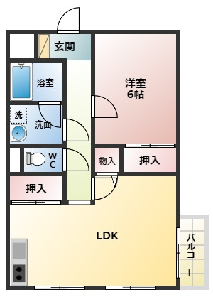 【間取り】 | 山本マンション