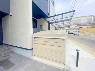 【その他共用部分】 | ハイブリッジ輝 | 敷地内にゴミ置き場ございます！