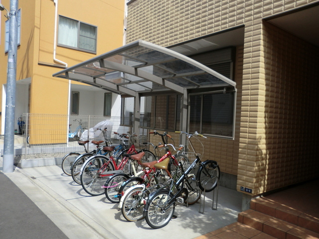 エスポワールのその他共用部分|★入居者専用自転車置場★