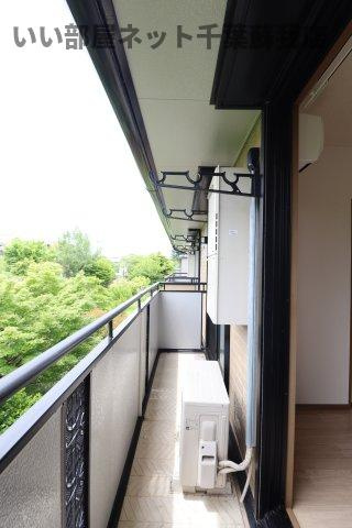 プロムナードのバルコニー|洗濯物もよく乾きそうな、陽当たり良好なバルコニーです！