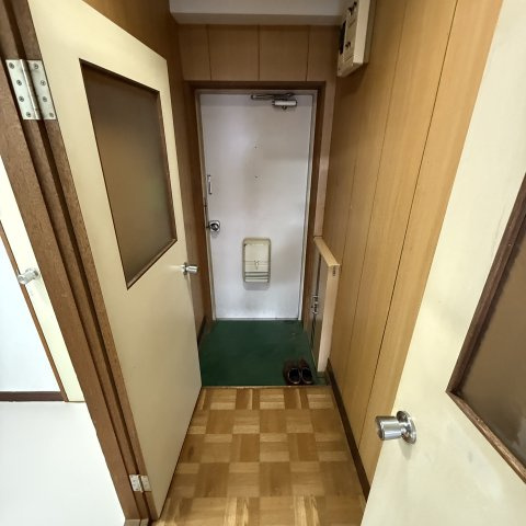 サンハイツの玄関