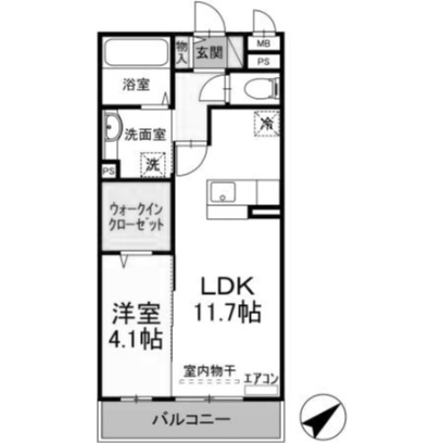 アネーロヴィータの間取り