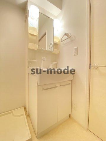 クラインガルテンB棟の洗面所