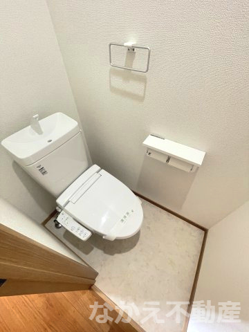 【トイレ】 | 清潔感のあるトイレです