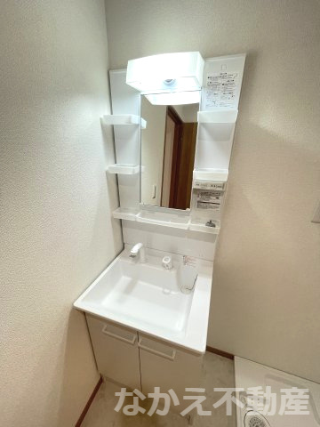 【洗面所】 | 忙しい朝には欠かせない洗面所です