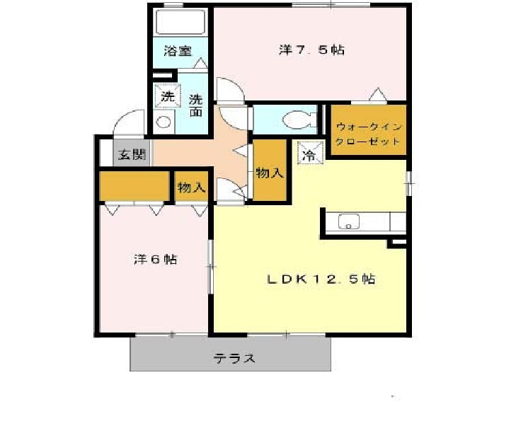 パークサイドコートの間取り