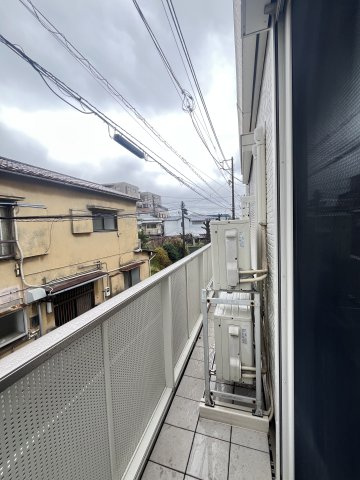 ラ・ミアカーサ目黒本町のバルコニー