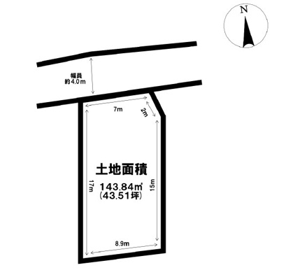 北谷町砂辺　売土地の画像