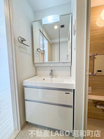 プレジオ帝塚山の洗面所