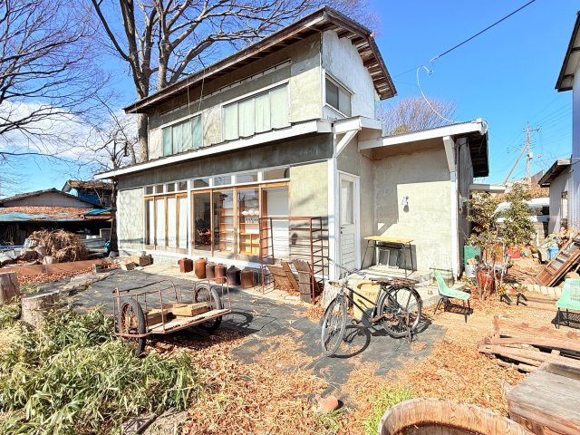 結城市大字結城店舗付き住宅の外観