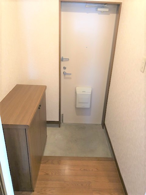 サンハイツ小森野Cの玄関|ゆったりとした玄関です