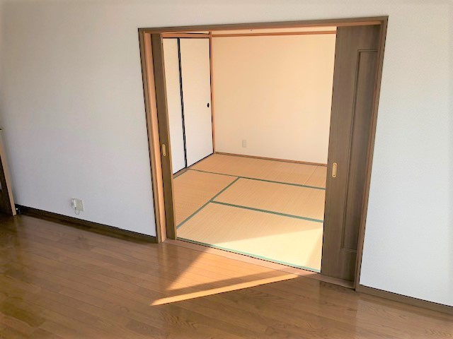 サンハイツ小森野Cの居間・リビング|ゆったり過ごせるリビングです