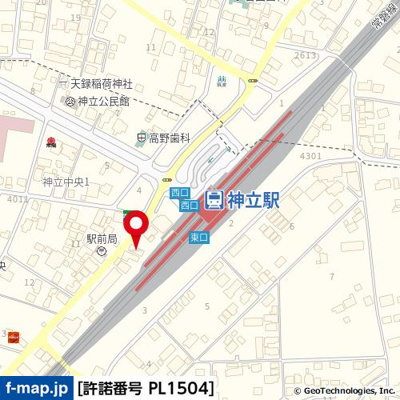 【地図】 | ハートランド神立a