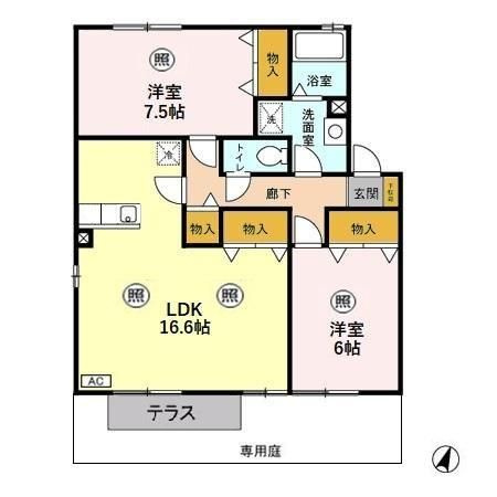 【間取り】 | TOPAS PLAZA Ⅲ