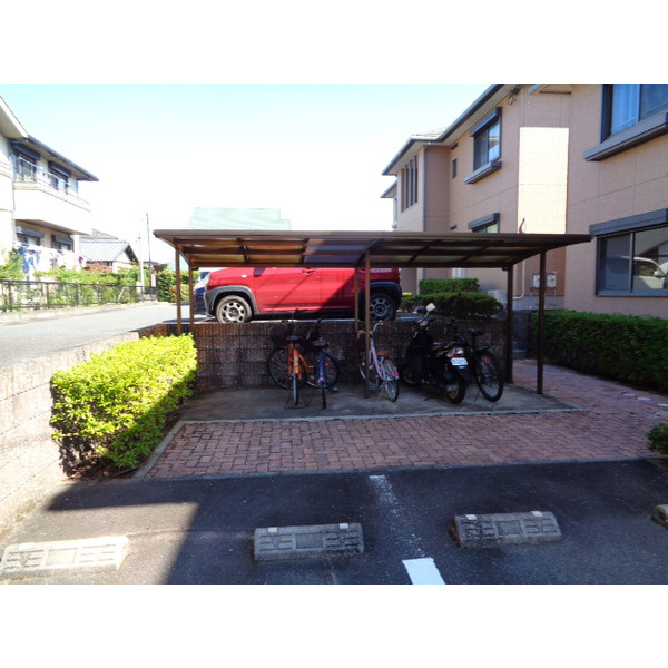 ルミエールK　A棟のその他共用部分|駐輪場です♪