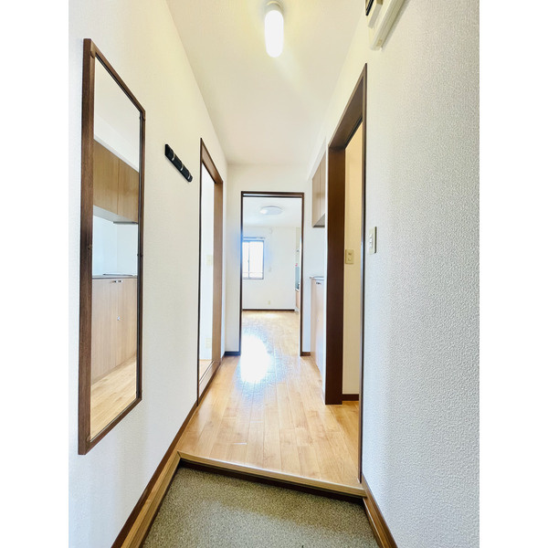 ルミエールK　A棟の玄関|綺麗な玄関★