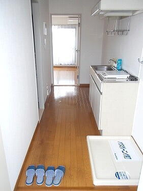 ビューハイツ吉備路の玄関