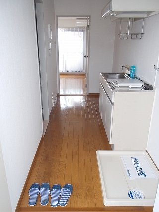 ビューハイツ吉備路の玄関