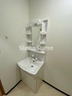 ビバリーヒルの洗面所